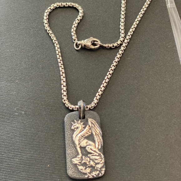 SALE 🚨 DAVID YURMAN NECKLACE STERLING SILVER - Picture 5 of 8